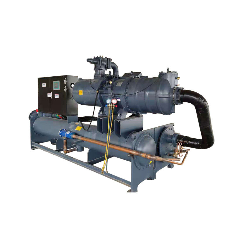 3PH-220V-60HZ 200HP vodou chlazený šroubový chladič