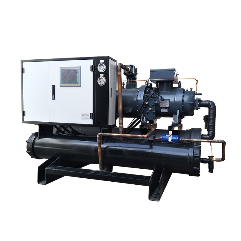 3PH-220V-60HZ 80HP Vodou chlazený šroubový chladič