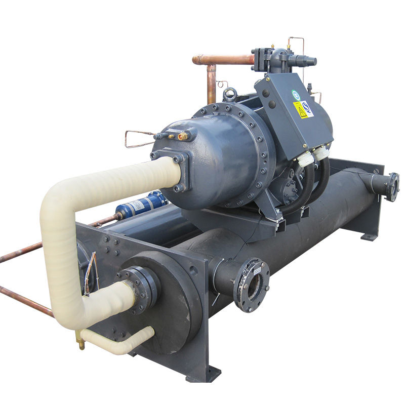 3PH-460V-60HZ 50HP Vodou chlazený šroubový chladič